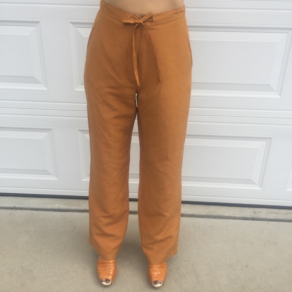 NWT Silk/Linen Sleeveless Top w/ Wide Leg Pant Set - Picture 4 of 6